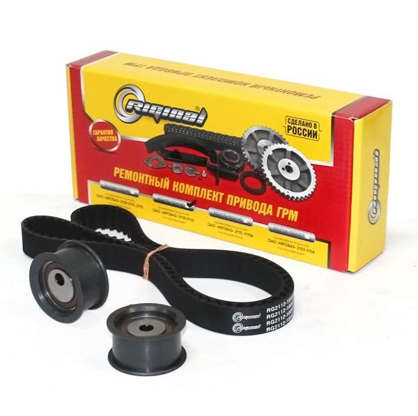 RG Комплект ГРМ ВАЗ-2110-12 16 кл. (ремень+2 ролика) Riginal