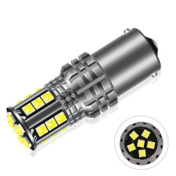 SOLAR  Свет-од  12V  T25  21 SMD 3030  21/5W   BAY15d  белый