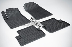 Коврики резиновые Peugeot 407 2004-2010г. СЕТКА