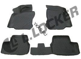 Коврики резиновые   Lada Granta 2190 c 2011 тэп.