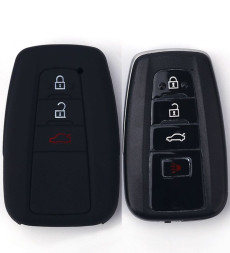 Чехол силиконовый для ключа зажигания TOYOTA (три кнопки) №2