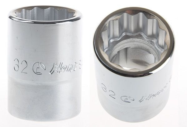 Инструмент HANS. Головка торцевая 1"DR 12-гран.27мм