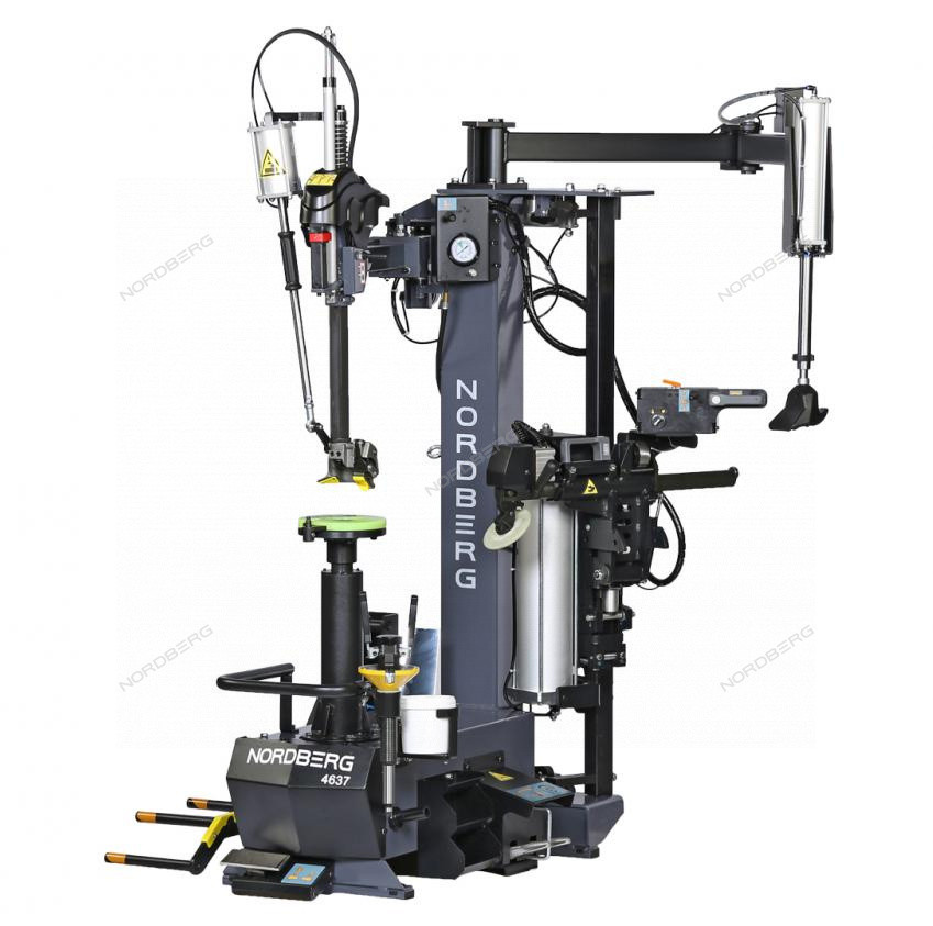 Суперавтоматический шиномонтажный станок NORDBERG 4637 с автоматической монтажной головкой
