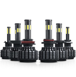 Carlife Cвет-од H1  6000K  8000Lm  2шт. (с активным охлаждением)