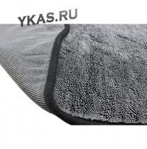 Полотенце для сушки поверхности  Monster (60x40cm) Серый с красным кантом