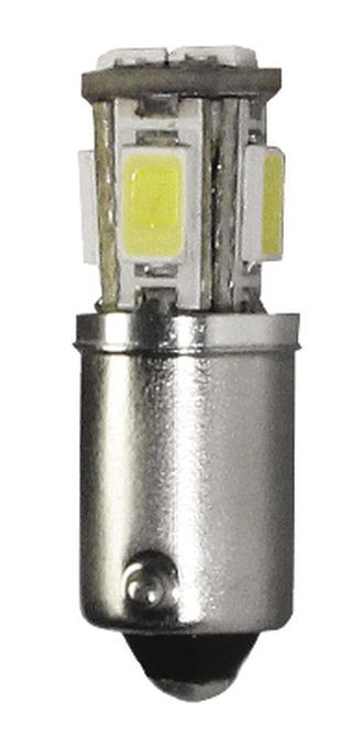 Маяк Cвет-од 12V  T8.5  6 SMD  (5630)   BA9s   WHITE  (уп.10шт.)