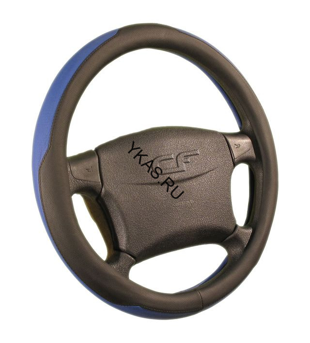 Оплетка на руль   CF  SELECT - M, Чёрный/Синий