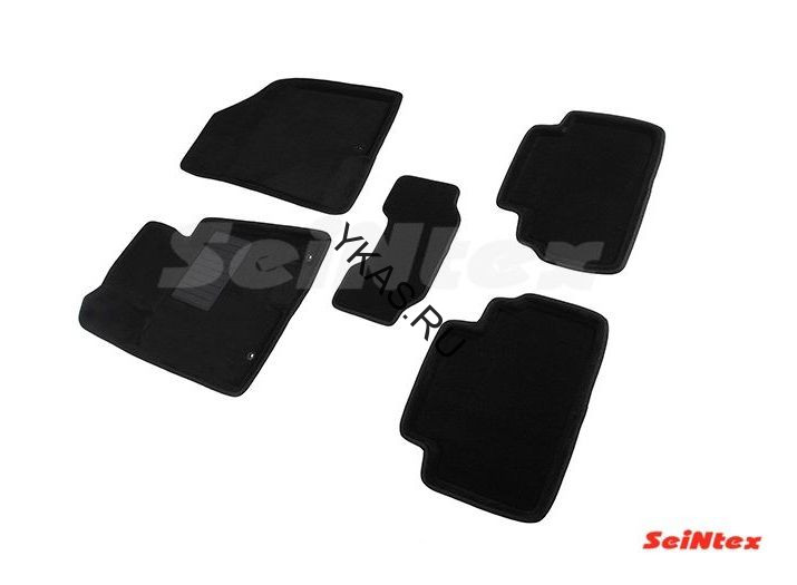 Коврики  Hyundai  i 30 c 2012г- /Ceed II /компл.5шт./осн.резин./ 3D