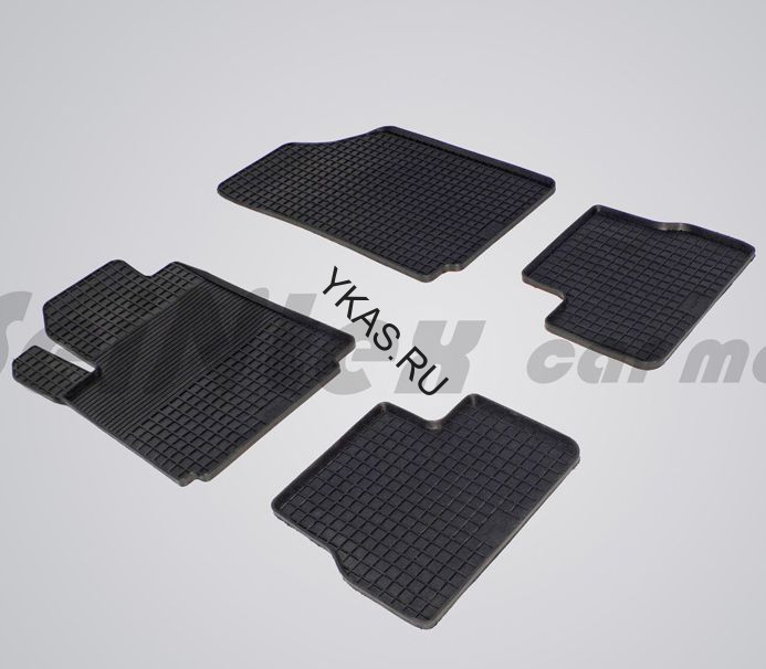 Коврики резиновые   Citroen C3  c 2002-2009г.  СЕТКА
