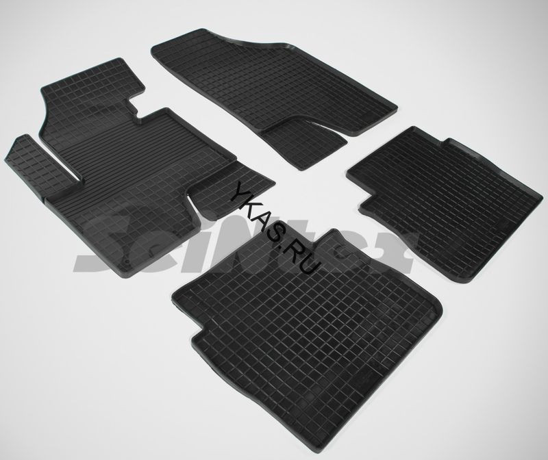 Коврики резиновые   Hyundai Santa Fe II 2010-2012г. (рестайлинг) СЕТКА