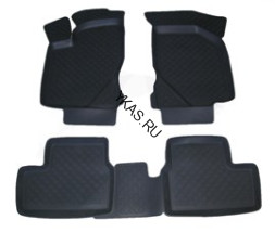 Коврики резиновые Lada KALINA 1117-19 тэп.