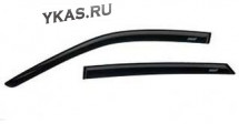 Дефлекторы стёкол  AZARD UAZ PATRIOT  накладные  к-т 4 шт.
