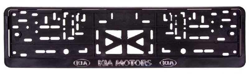 Рамка номера пластик  KIA  (книжка)