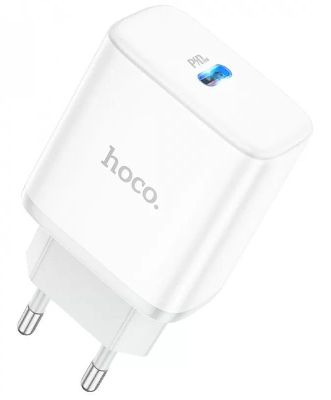 Зарядные устройства 220V  HOCO  Type C, QC3.0 20w (быстрая зарядка) Белый