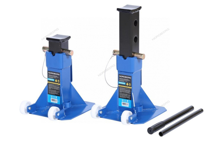 Подставка страховочная NORDBERG N3022W с колесами для перемещения (22 тонны, 2 шт.)