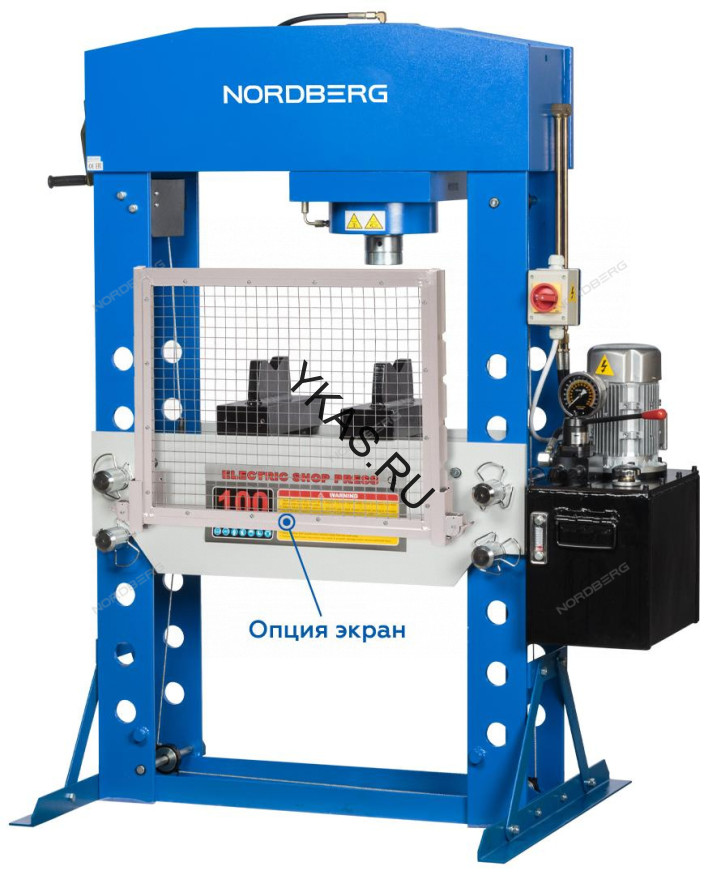 Напольный пресс NORDBERG N36100E с электроприводом