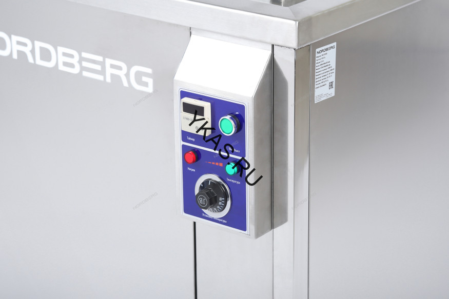 Ультразвуковая ванна NORDBERG NU1350D с подогревом и дегазацией (135 л)