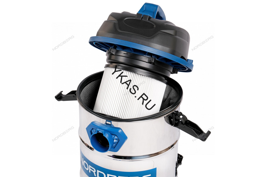 Пылесос одномоторный NORDBERG NV32 (30 л, 1380 Вт)