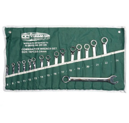 DC Набор ключей 8-24мм 16 предметов, на полотне
