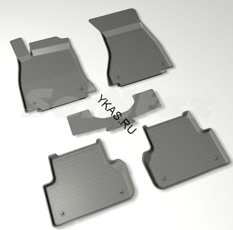 Коврики резиновые   Audi A4 (B9) с 2015г-  БОРТ