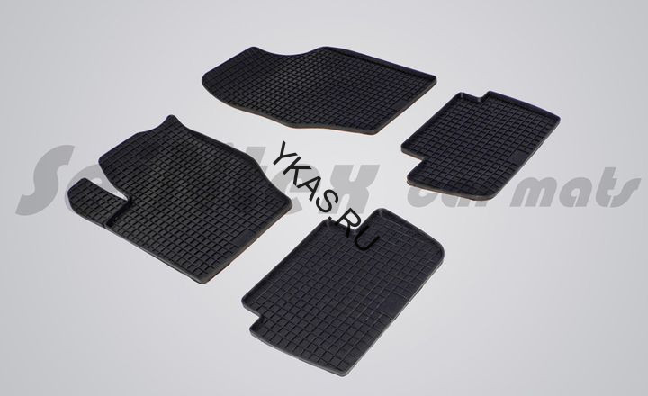 Коврики резиновые   Citroen C4  c 2004г.  СЕТКА