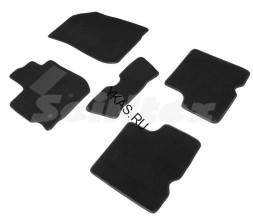 Коврики текстильн. Renault Duster с 2015г- /компл.5шт./осн.резин.