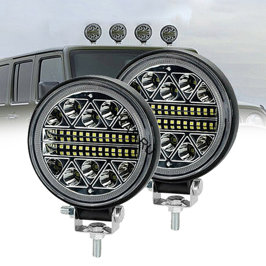 Фара Off Road   SOLAR  ближний свет   58SMD, 102W, 10200Лм, 6500K (110*40мм) 12-24V