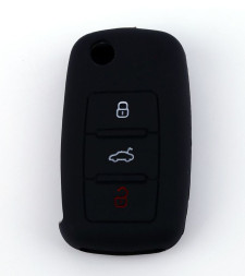 Чехол силиконовый для ключа зажигания VW (три кнопки) №2