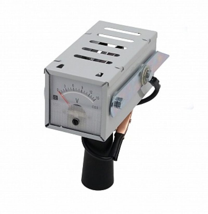 Вилка нагрузочная для АКБ 12V,до 190А/ч, стрелочная  НВ-01