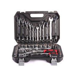 DC Набор инструмента 1/4" &amp; 1/2",  61 предмета  (6 гр.)