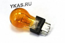 Лампа МАЯК 12V     А 12-21+5  W21/5W  W2,5x16q (уп.10шт) оранжевый