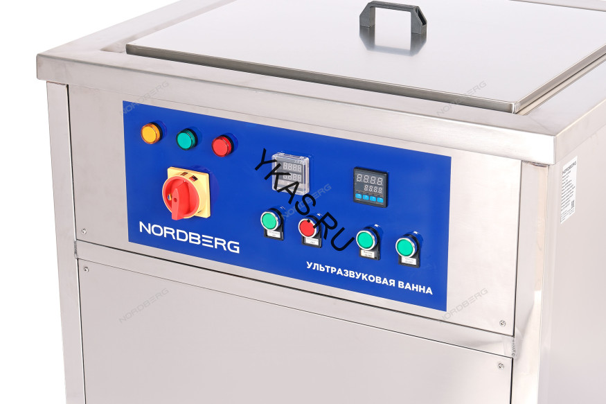 Ультразвуковая ванна NORDBERG NU1350DB с подогревом, дегазацией и аэрацией (135 л)