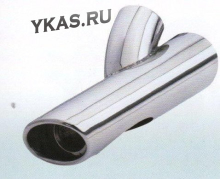 Насадка на глушитель YFX-0044  (d 58mm  L178mm)