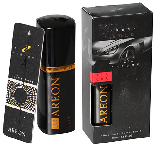 Осв.возд. Areon PERFUME 50ml. "Gold"   спрей