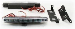 Ходовые огни М5 DRL 8LED 12V, 158*40*16мм