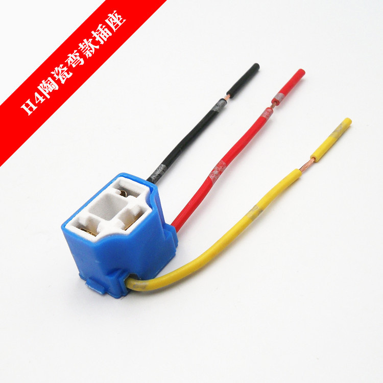 ЭТ Колодка соед. автолампы Н4 (3 провода) керамика  (цена за 1штуку)