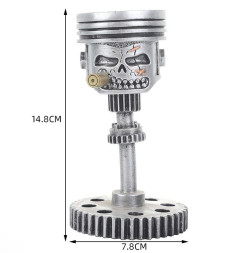 Статуэтка Поршень "в зубах патрон" 14*7*7см