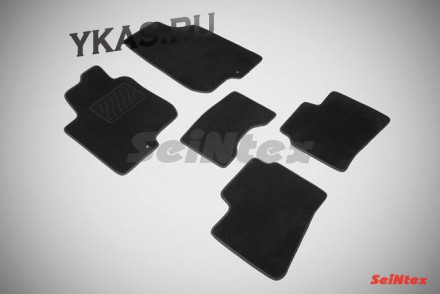 Коврики текстильн. Hyundai  i 30 I 2007-2012г. /компл.5шт./осн.резин./ LUX