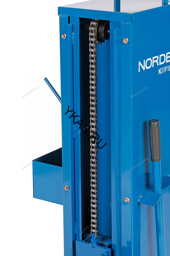 Тележка-держатель NORDBERG N31P182 с цепью для грузовых пневмогайковертов