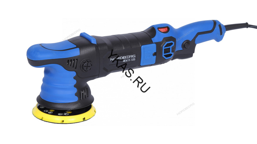 Полировальная машинка эксцентриковая NORDBERG NE411-125 (Ø диска 125 мм, 2000-4800 об/мин, 1000 Вт)