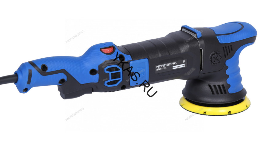 Полировальная машинка эксцентриковая NORDBERG NE411-125 (Ø диска 125 мм, 2000-4800 об/мин, 1000 Вт)