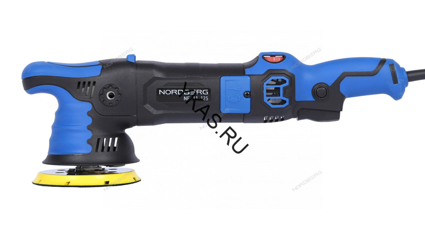 Полировальная машинка эксцентриковая NORDBERG NE411-125 (Ø диска 125 мм, 2000-4800 об/мин, 1000 Вт)