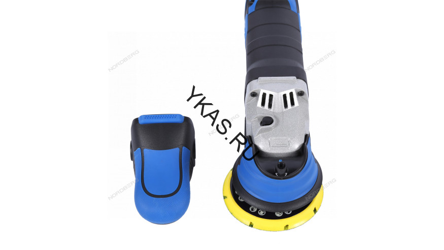 Полировальная машинка эксцентриковая NORDBERG NE411-125 (Ø диска 125 мм, 2000-4800 об/мин, 1000 Вт)