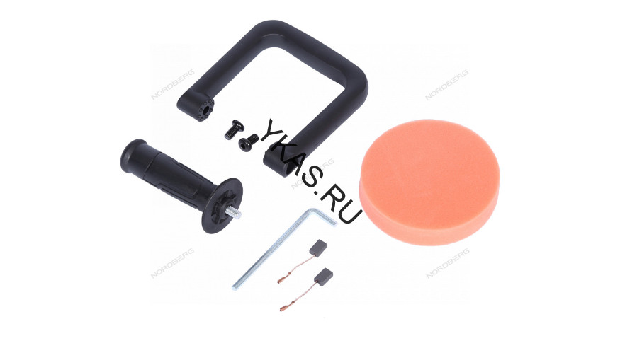 Полировальная машинка эксцентриковая NORDBERG NE411-125 (Ø диска 125 мм, 2000-4800 об/мин, 1000 Вт)