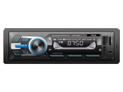 Автомагн.  AURA AMH-202BT Black/Blue USB/SD ресивер , 4х51 Вт