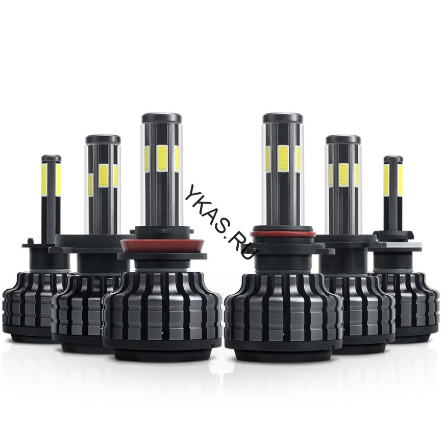 Carlife Cвет-од H7  6000K  8000Lm  2шт. (с активным охлаждением)