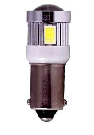 Маяк Cвет-од  ULTRA 12V T8.5  6SMD (5730) 3W BA9s 70Lm WHITE LENS 360* (2шт.) A-32