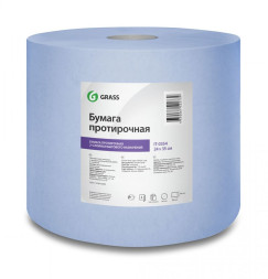 GRASS  Бумага протирочная двухслойная, 1000 отрывов, 24х35 см