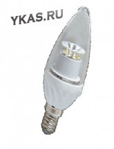 Светодиодная лампа 28х35SMD, кол-во диодов-10, цоколь Е 14, AC 220-240V. 4,5W (CA-006)