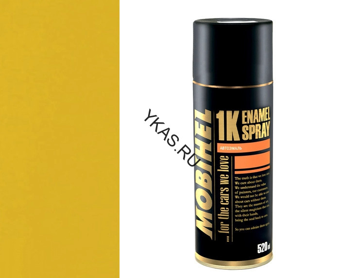Mobihel  Краска с лаком золотисто-желтый (520мл)
